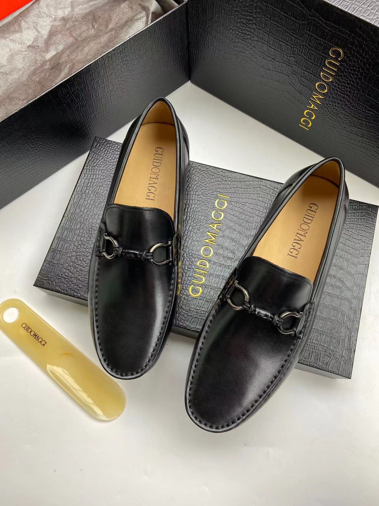 17891款意大利品全皮豆豆鞋（皮鞋码）