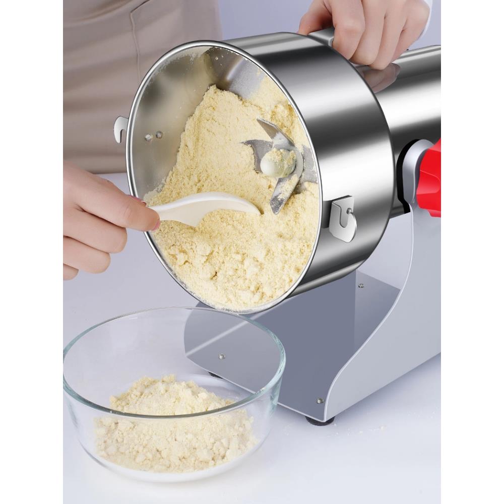 研磨打碎粉碎机家用商用辣椒磨面花椒芝麻胡椒粉打米粉机干磨电动