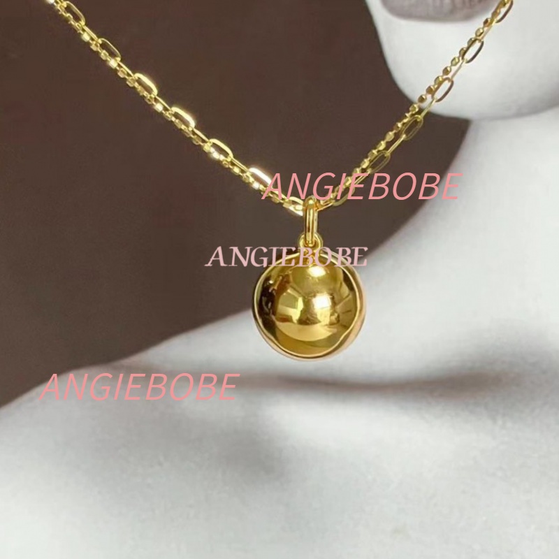 【ab】18K金金球吊坠#9762（不含图片链子）