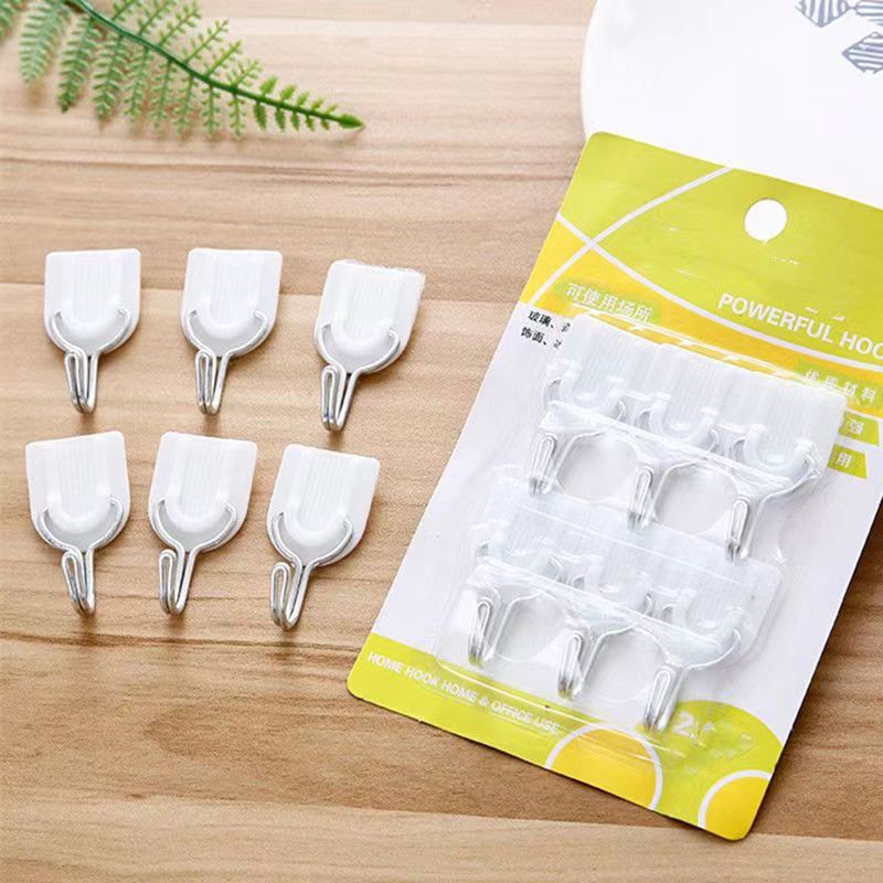 创意挂钩贴墙装饰门后钥匙宿舍挂钩无痕免打孔粘钩强力粘墙卫生间
