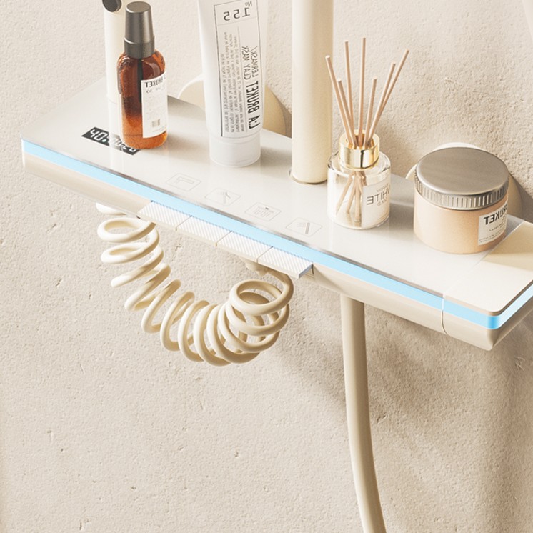 CHANGHONG/长虹淋浴花洒套装冷热恒温智能全套卫浴喷头增压淋雨器