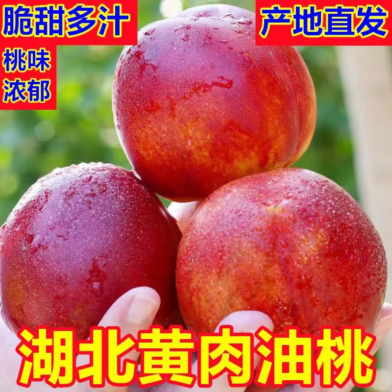 【现摘】家乡黄心油桃5斤桃子瓜新鲜果坏果包赔48小时发货