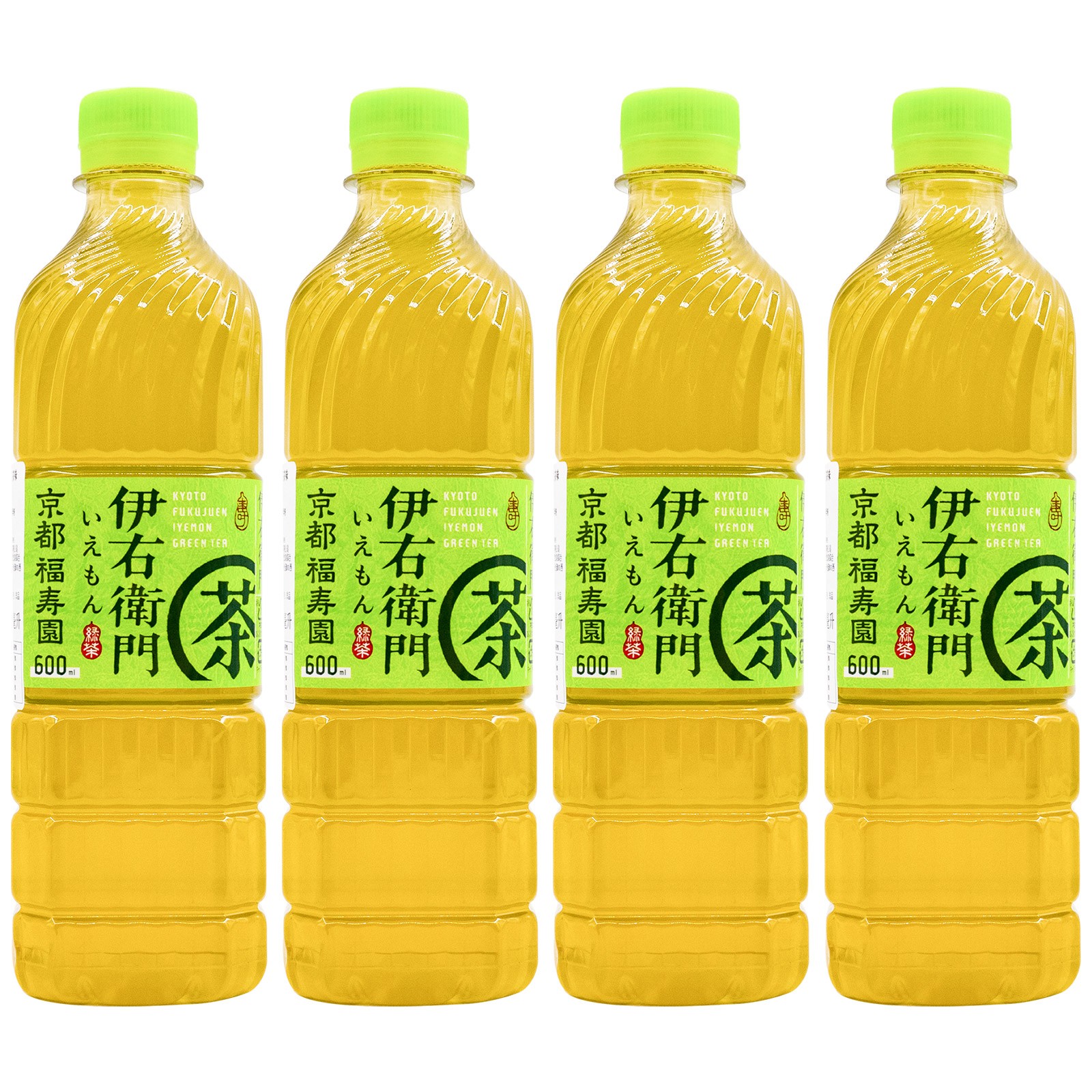 商城日本进口伊右卫门京都混合大麦绿茶日式健康饮料品瓶装600ml