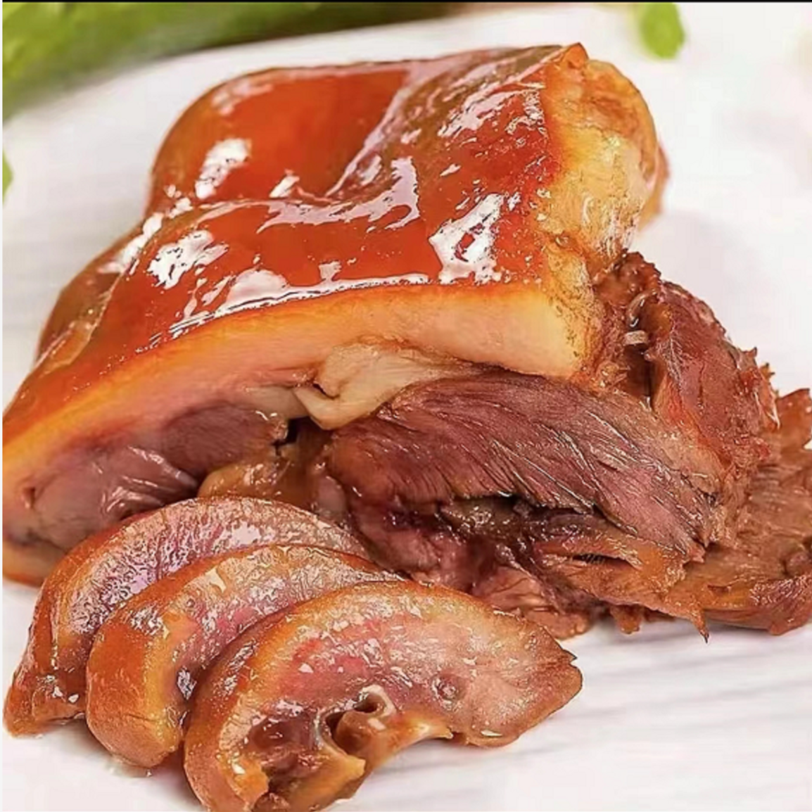 沂蒙跑山猪 猪头肉每袋500克 熟食卤味开袋即食dz-3