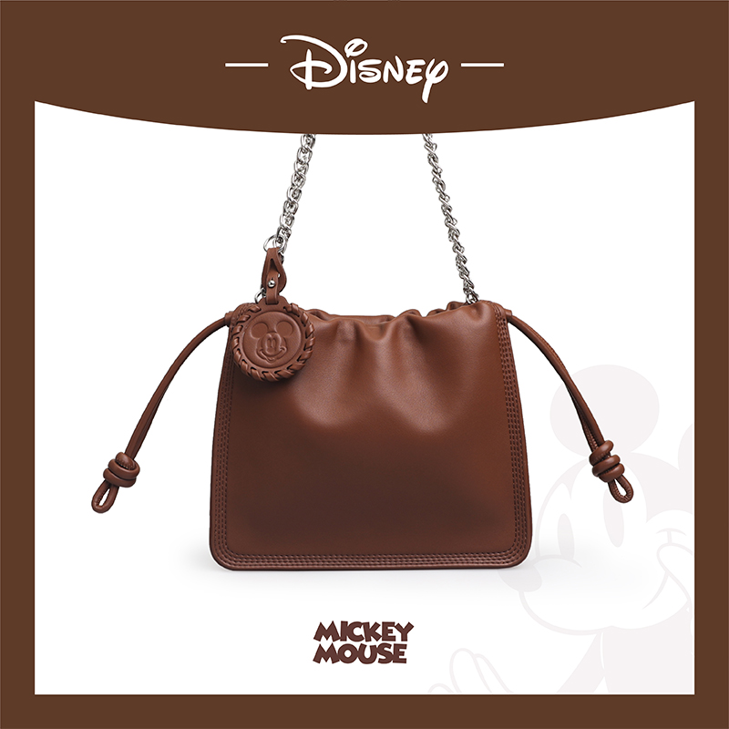 Disney/迪士尼米奇新款云朵链条包时尚百搭腋下斜挎包休闲单肩包