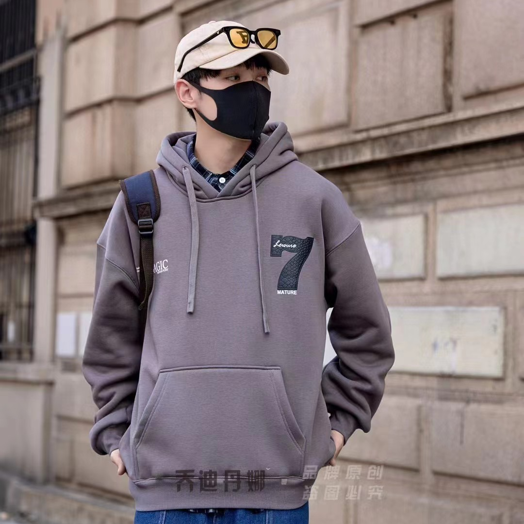 青少年男大童连帽帽衫2735