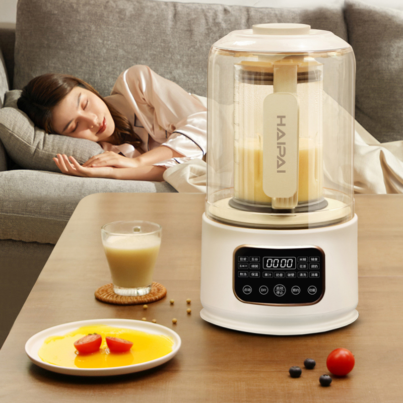 破壁机新款隔音罩多功能家用轻音低噪智能榨汁豆浆机