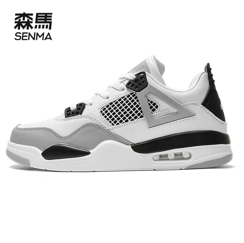 SENMA/森马男鞋气垫运动鞋子ins情侣潮鞋小众百搭潮流休闲小白鞋