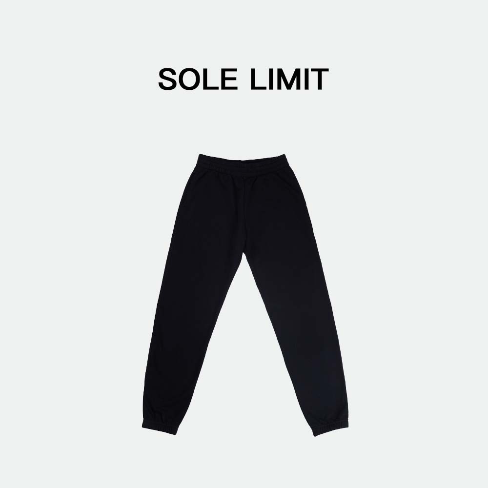 Solelimit柔软透气亲肤女士简约松紧腰运动裤