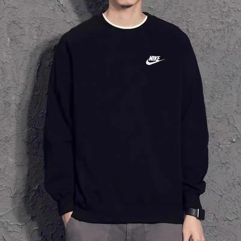 耐克NIKE-卫衣男装2023秋冬新款运动服圆领休闲套头衫-BV2663-010