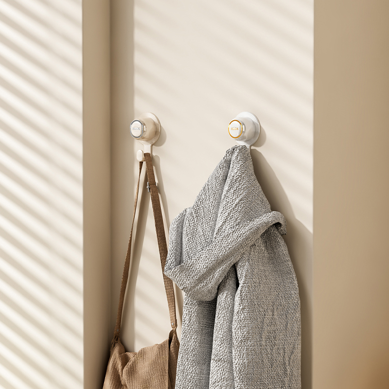 【优优】遮洞挂钩壁挂挂钩加大免打孔牢固卫生间无痕挂钩粘贴