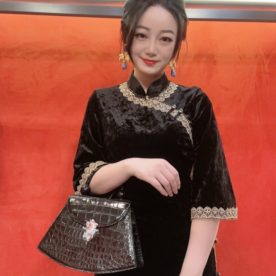 【LQ订制】B手工打造真皮女士包包to亮1002