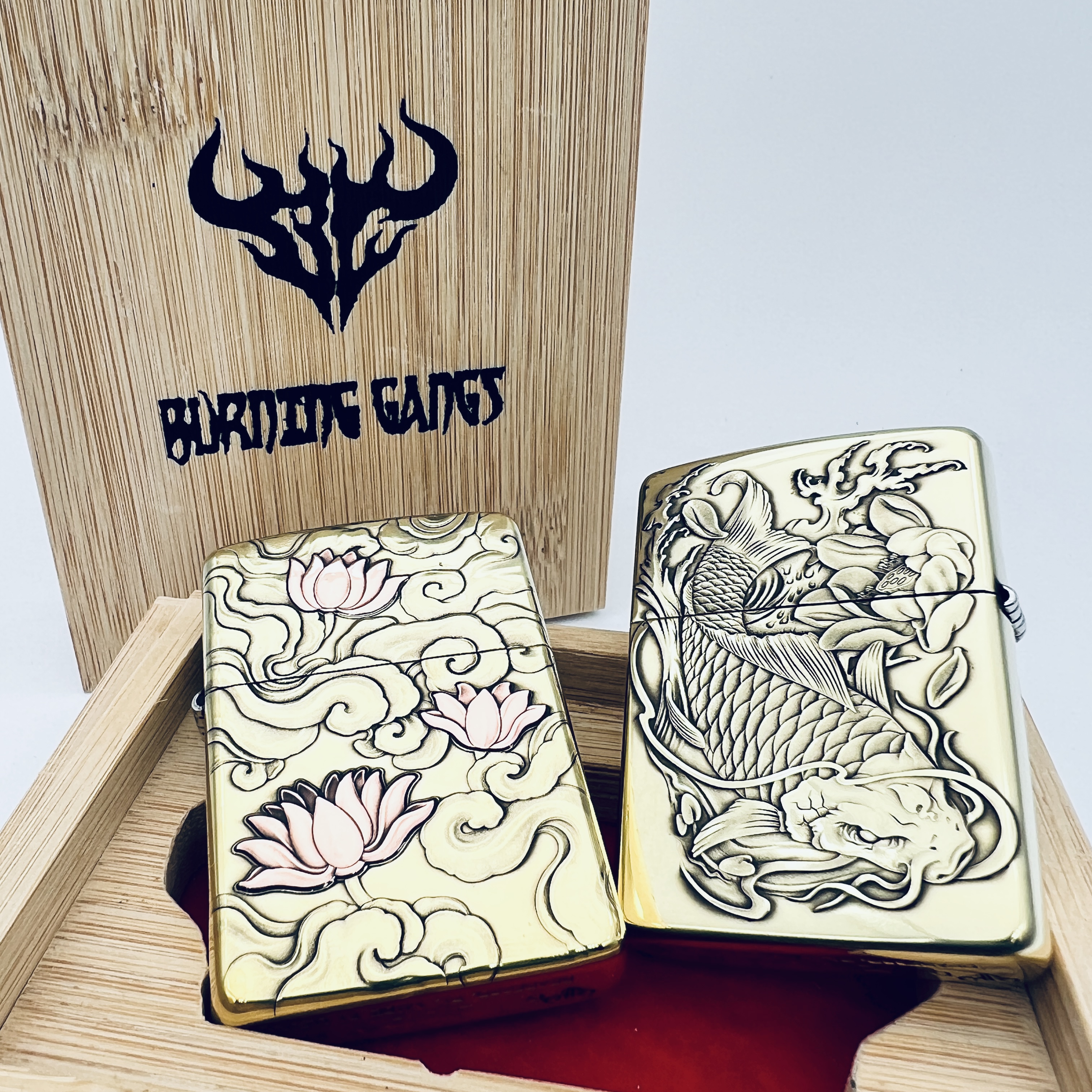 【莲莲有鱼】蚊子DIY手工浮雕盔甲机雕刻打火机加厚防风精雕双面