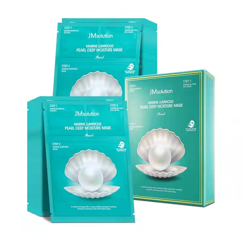 JM肌司研三部曲深海珍秘保湿面膜30g*10片