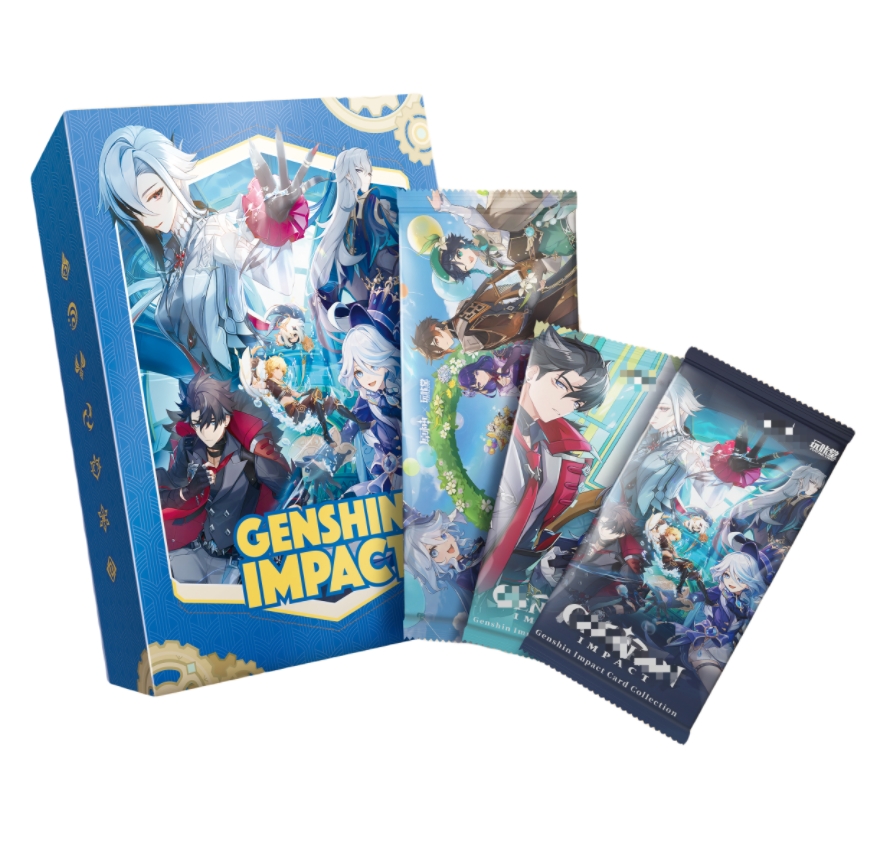 P【双欧6玩法】玩咔堂原神第四弹收藏卡牌盲盒（拆封后不tui不换）
