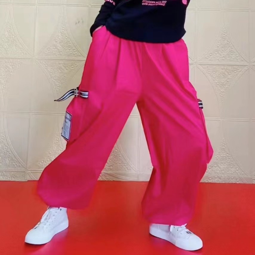 秋冬新款加厚大兜灯笼裤宽松阔腿