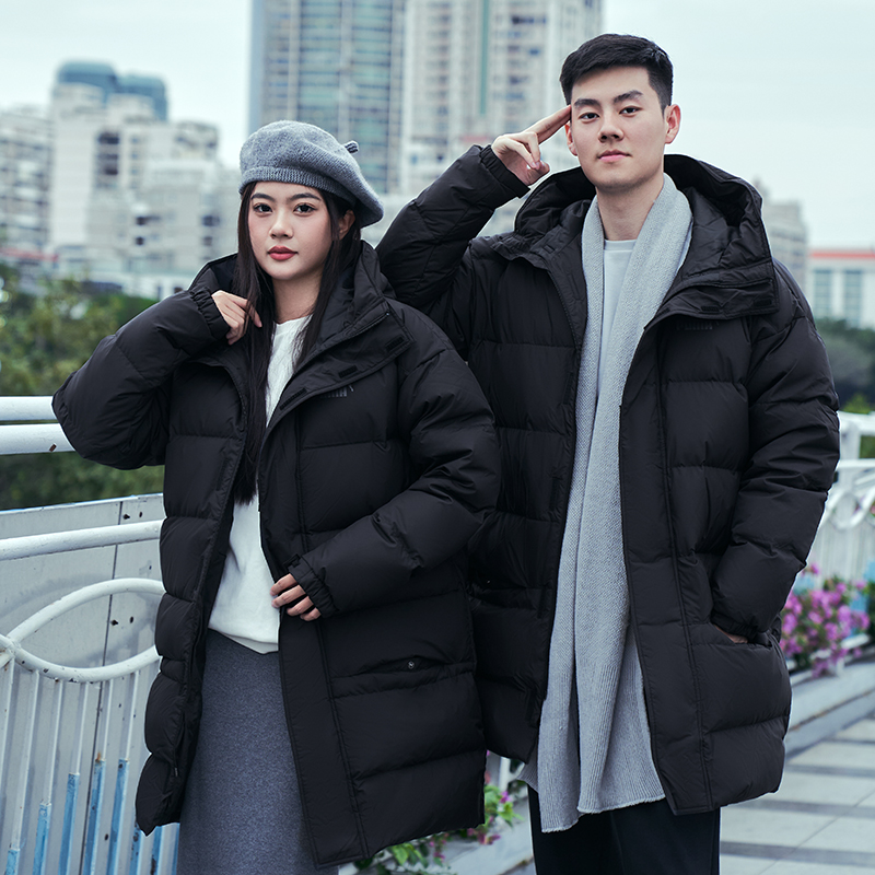 PUMA彪马官方男装女装加厚连帽防风保暖运动休闲羽绒服625614【M】
