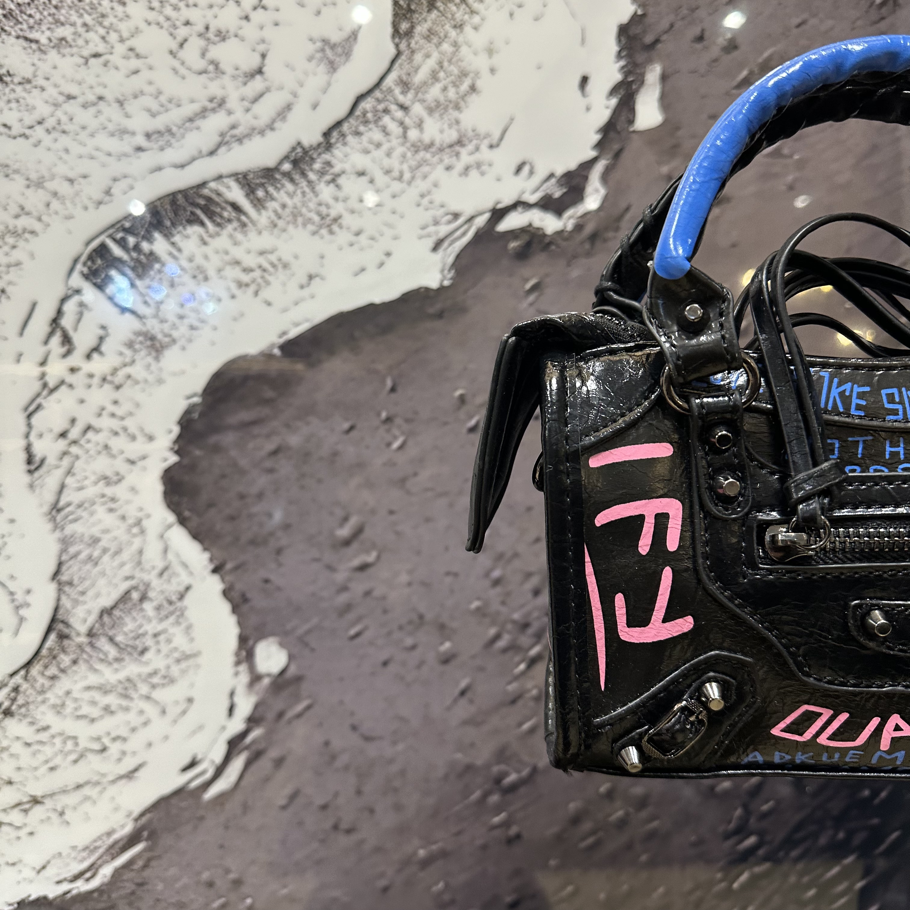 「迷路画卷」 20涂鸦机车包