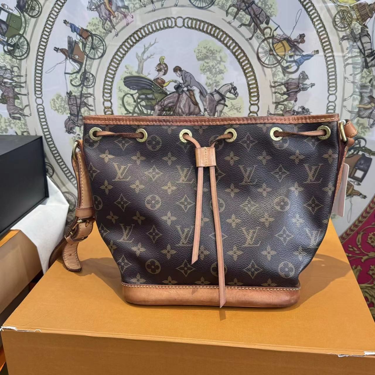 95新 LouisVuitton/路易威登 大有/LV 水桶单肩包/BX0172