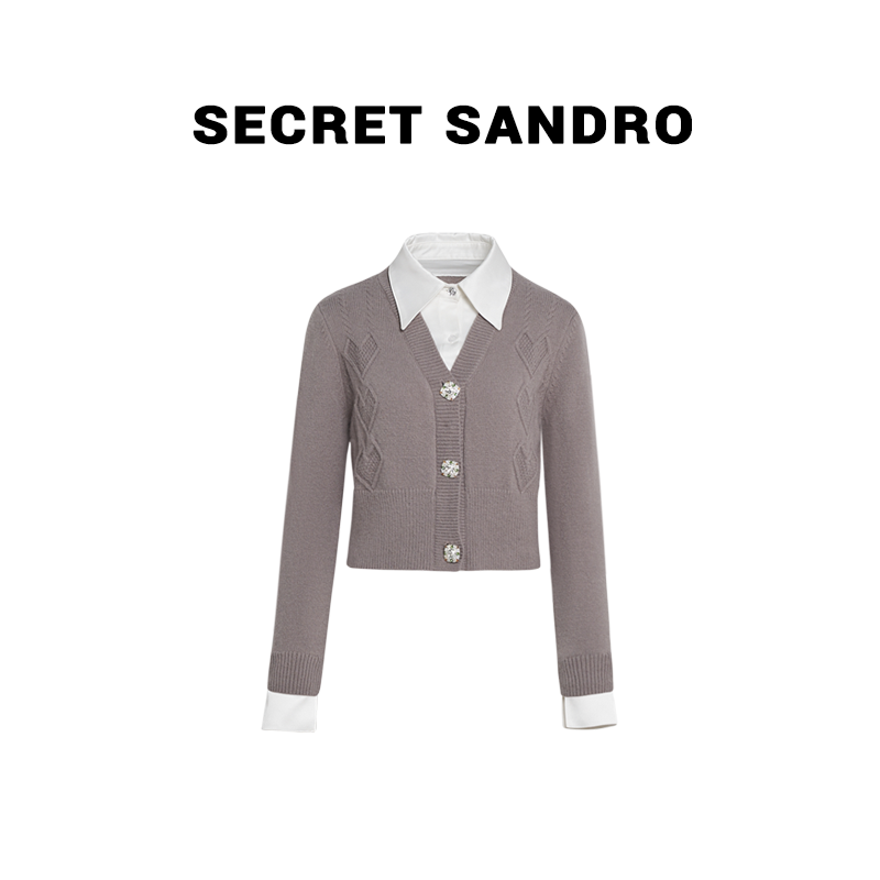 【伊丽莎白】【多娜&Secret Sandro粉丝专享】毛衫 M63206057N