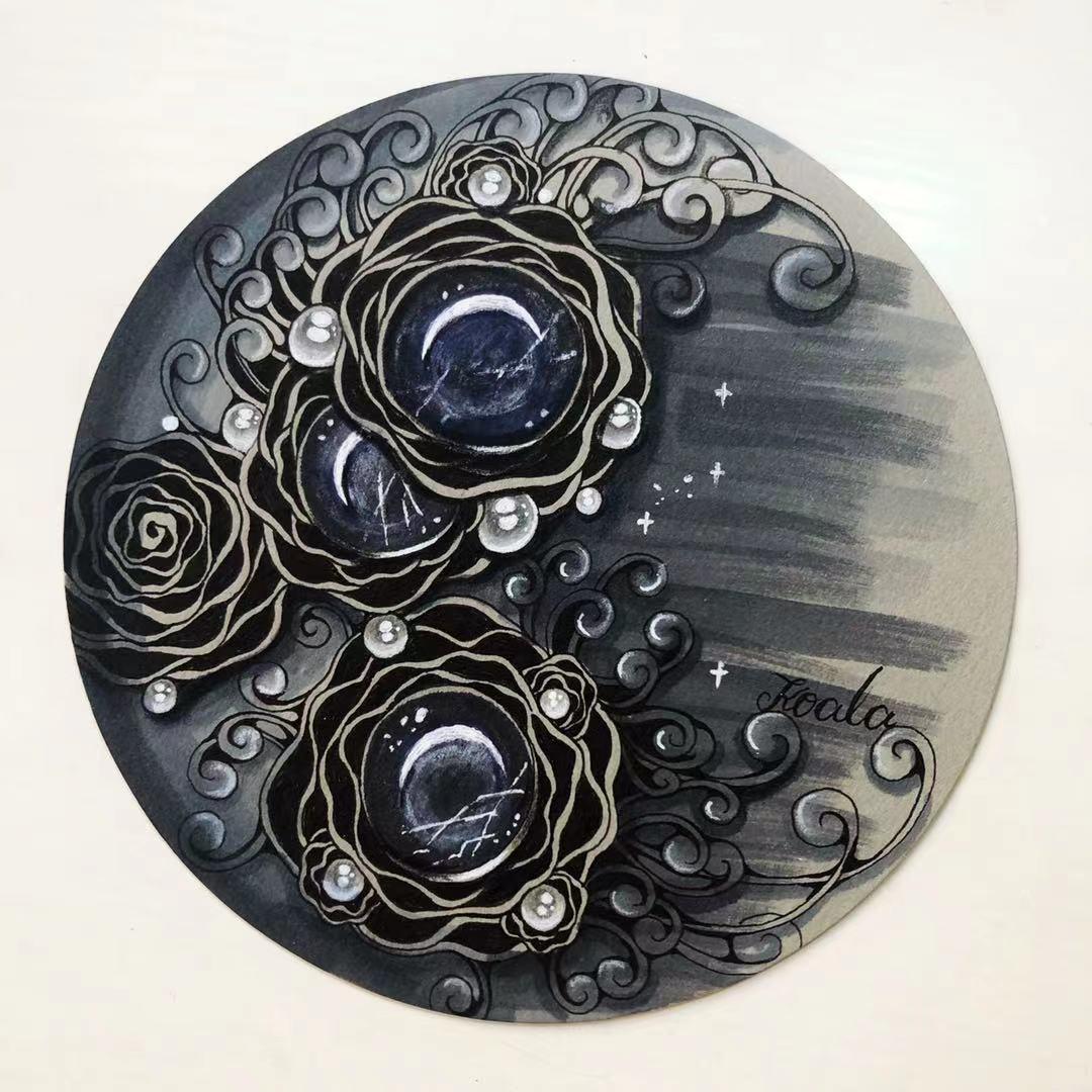 禅绕画官方认证考拉老师止语随心禅绕-黑宝石（单课 永久回放