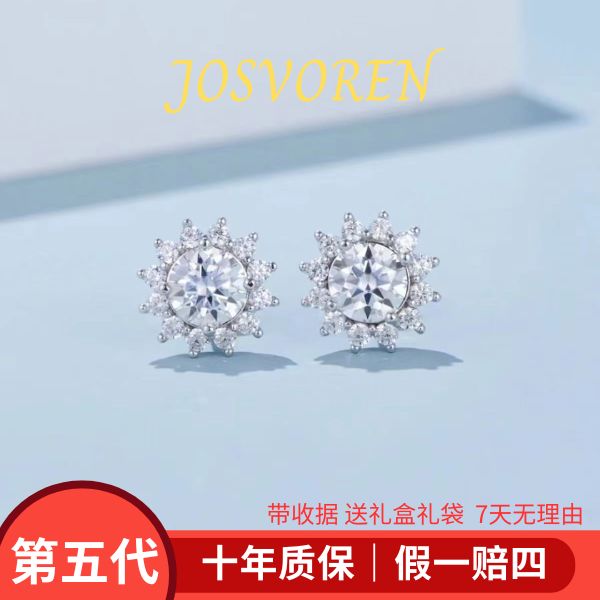 【奢钻】简约时尚耳钉1对 新号-时髦好物