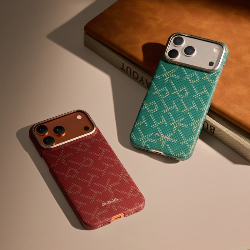 【米奇沃克斯专属】PTK老花iPhone17Pro磁吸相机按键保护手机壳
