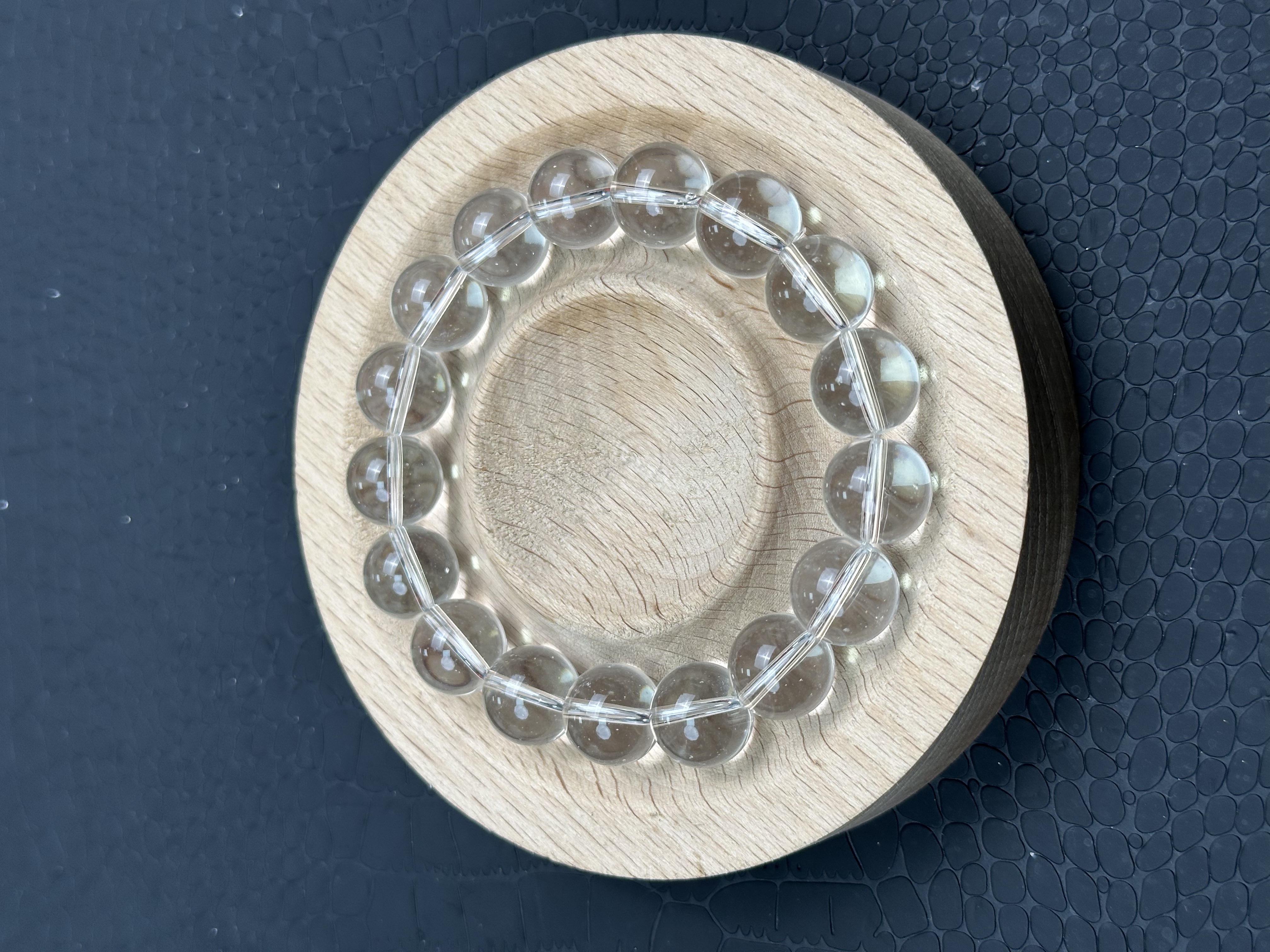 D47巴西5A白晶12m手串时尚百搭女款