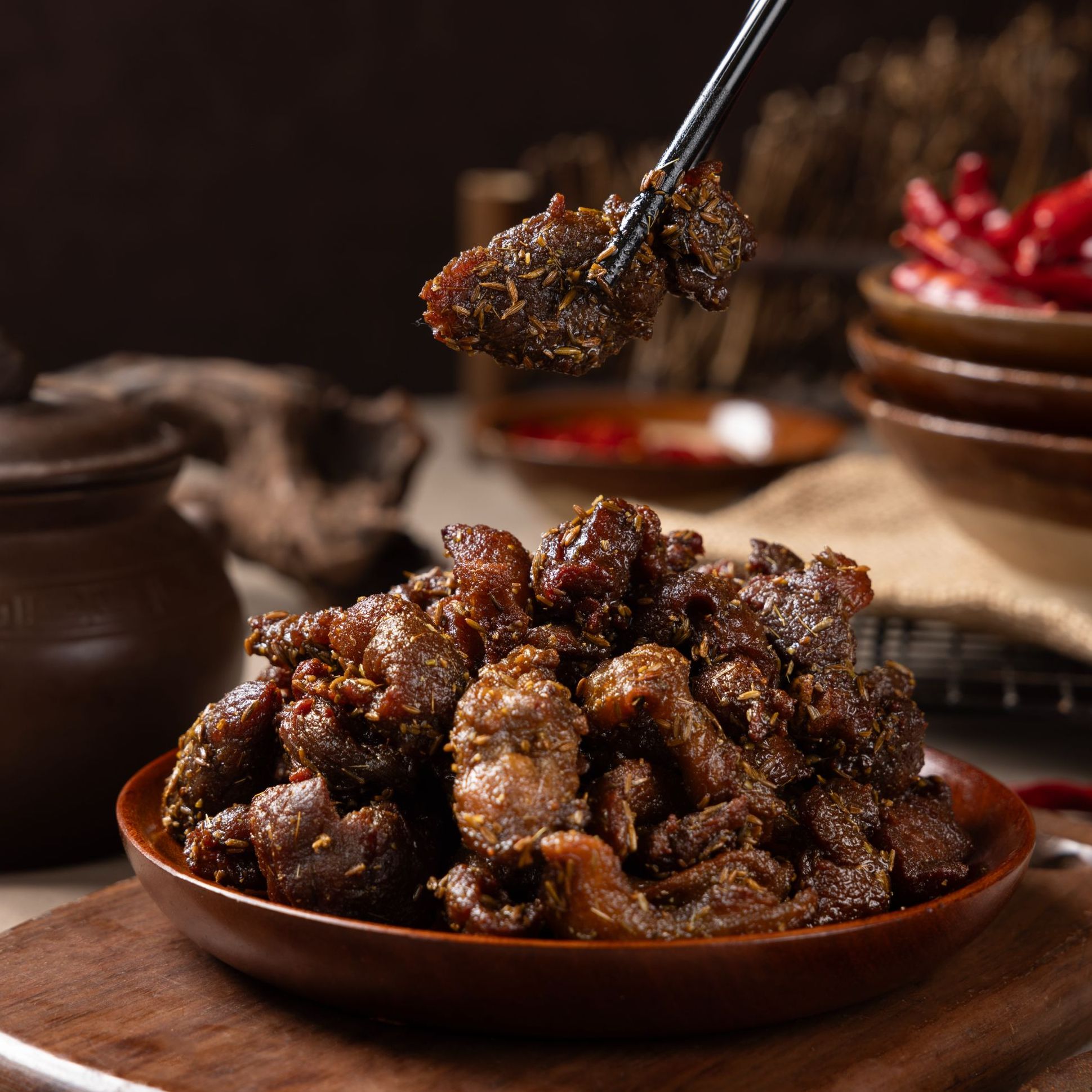 【内蒙产地直发】风干牛肉筋休闲零食下酒肥瘦相间草原美食追剧神器