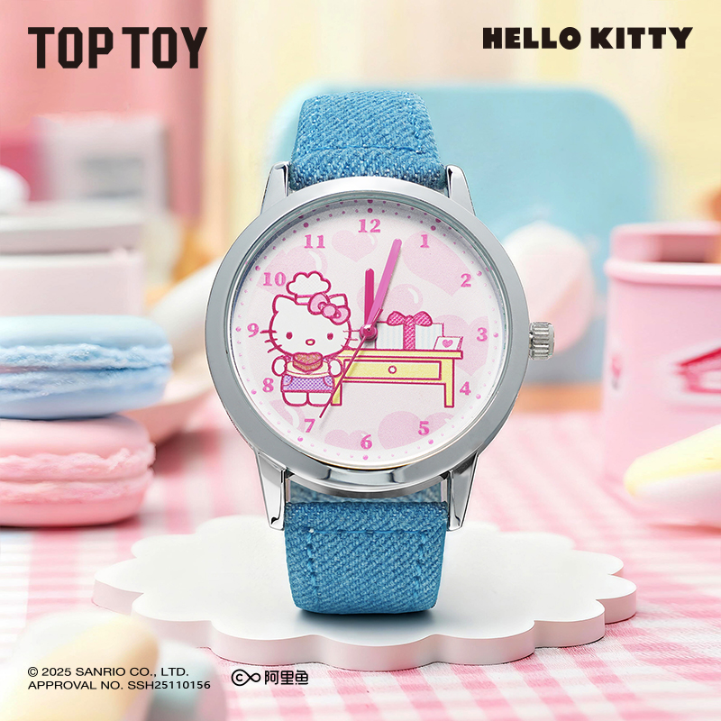 【TOPTOY】Hello Kitty约会的24小时手表潮玩盲盒手办公仔送礼好物