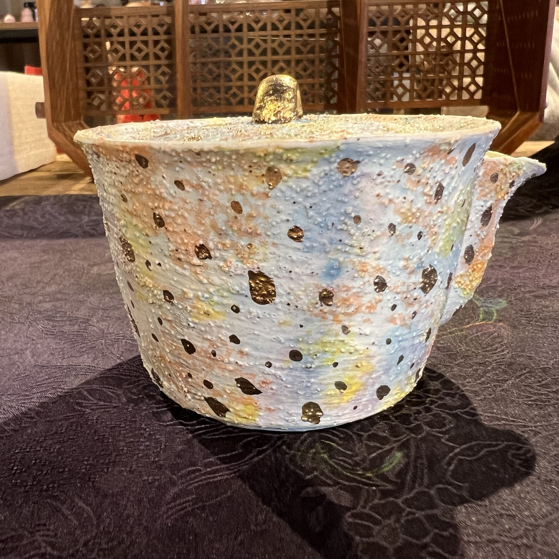 【静姐小院】岩矿蓝色宝瓶（洞尚068）