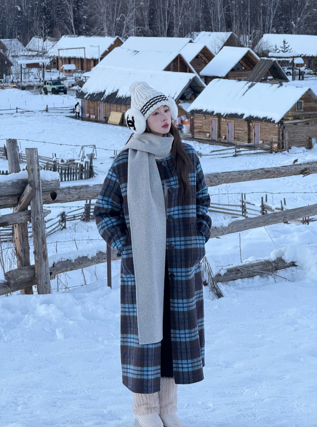 EIA一尧【格林童话】复古高级感羊毛双面呢大衣韩系气质双面穿大衣