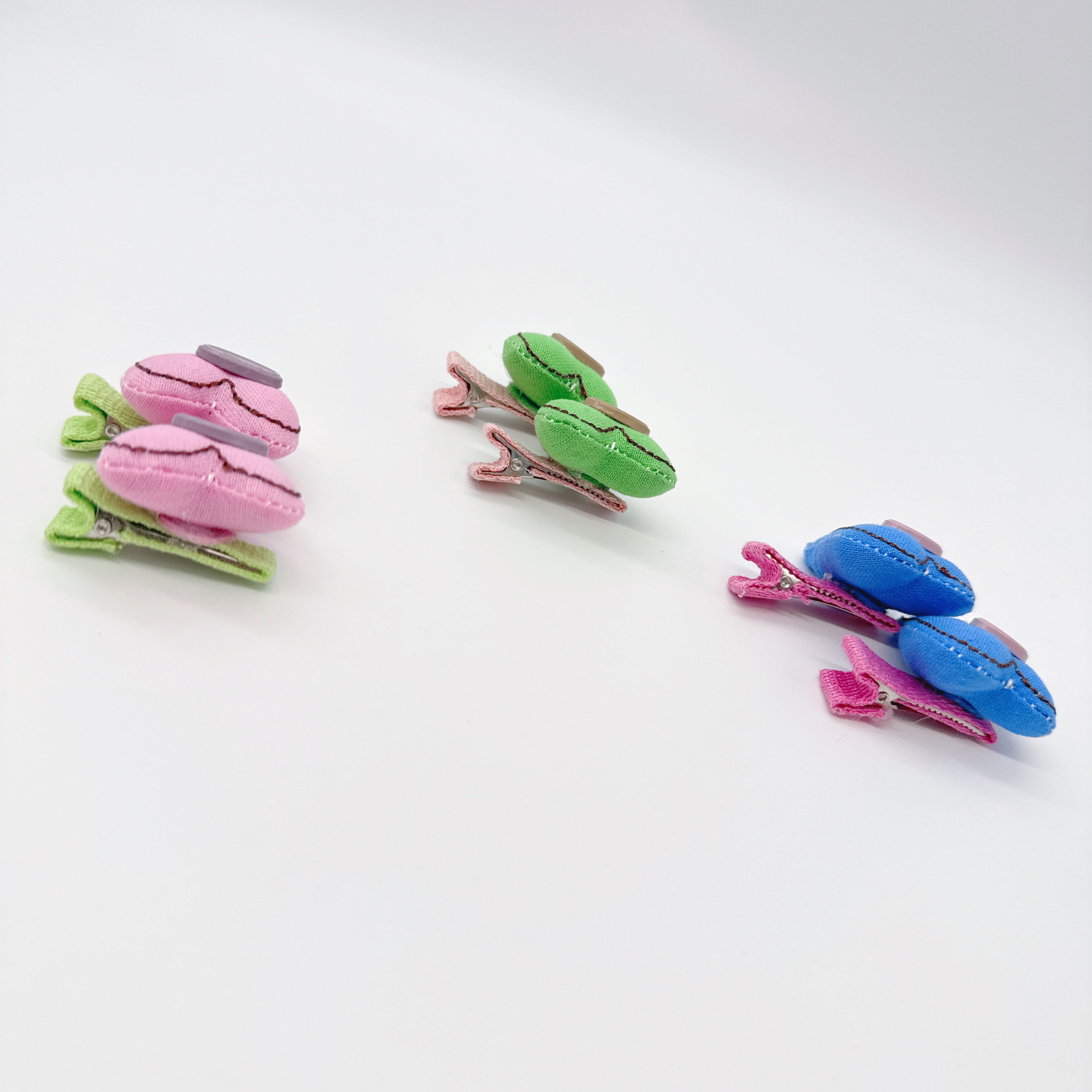 Mi33  布艺爱心鸭嘴夹 Y02058A1-5