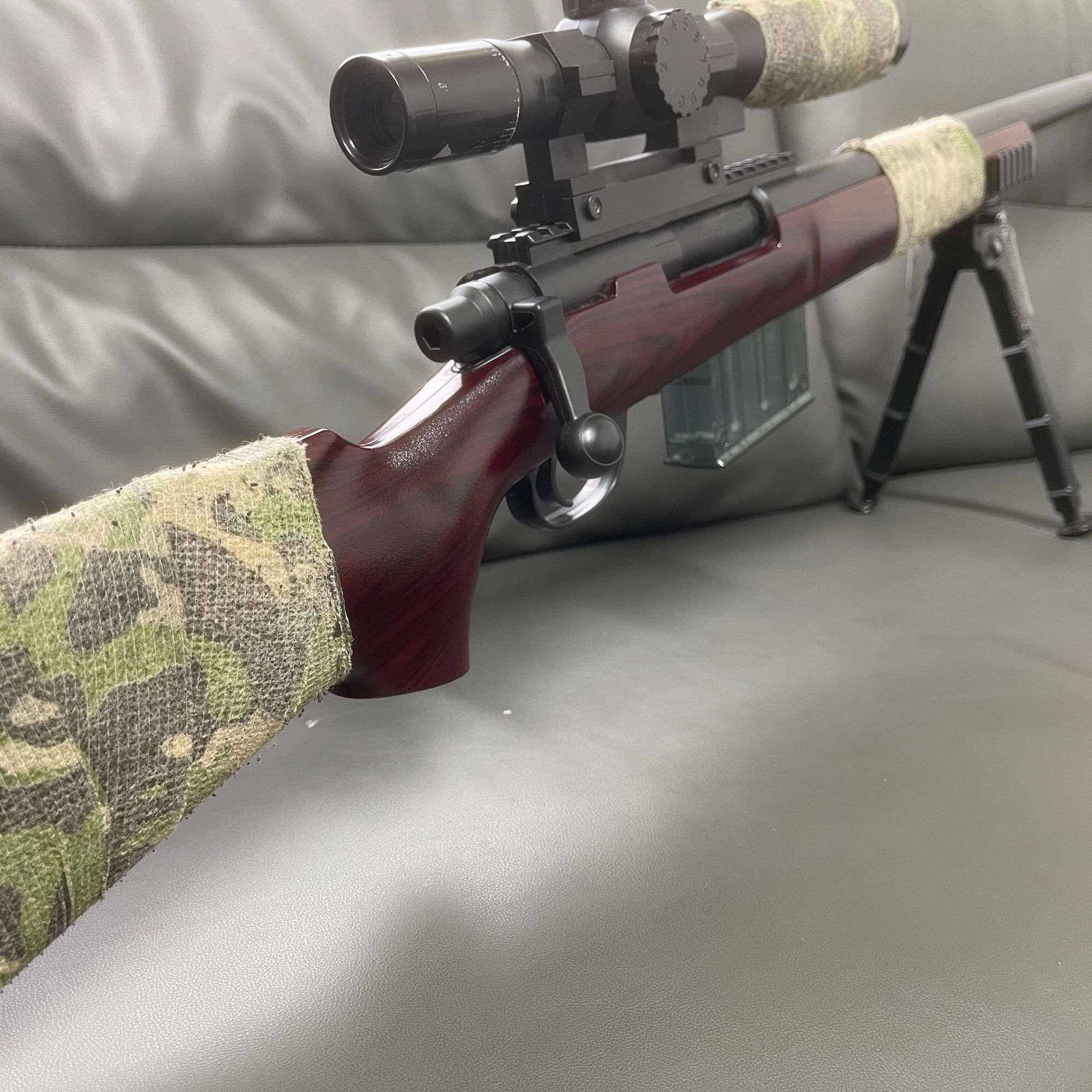 阿高2臻选 有证书合法安全玩具软蛋枪 手动抛壳大狙 M24