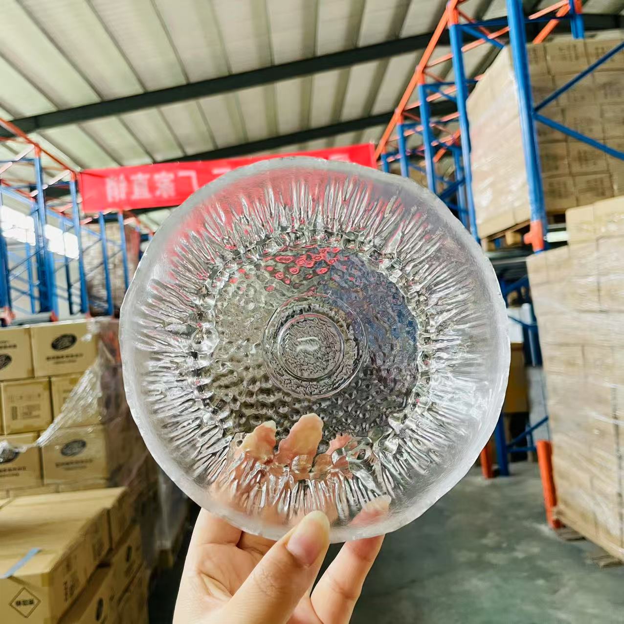 冰川向日葵沙拉碗水果碗两只