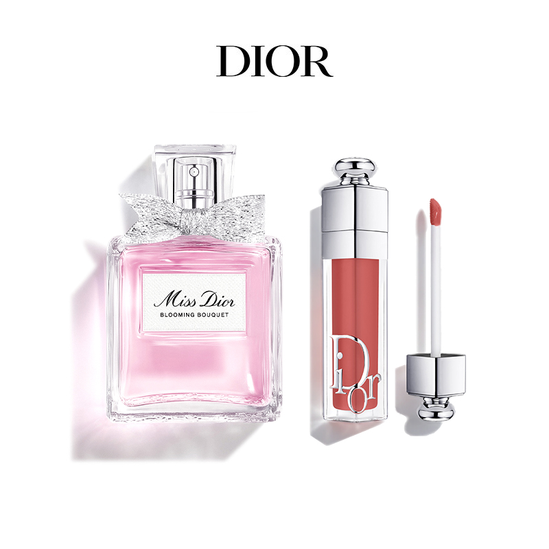 Dior迪奥花漾润彩礼盒 花漾女士香水 丰唇蜜30ml