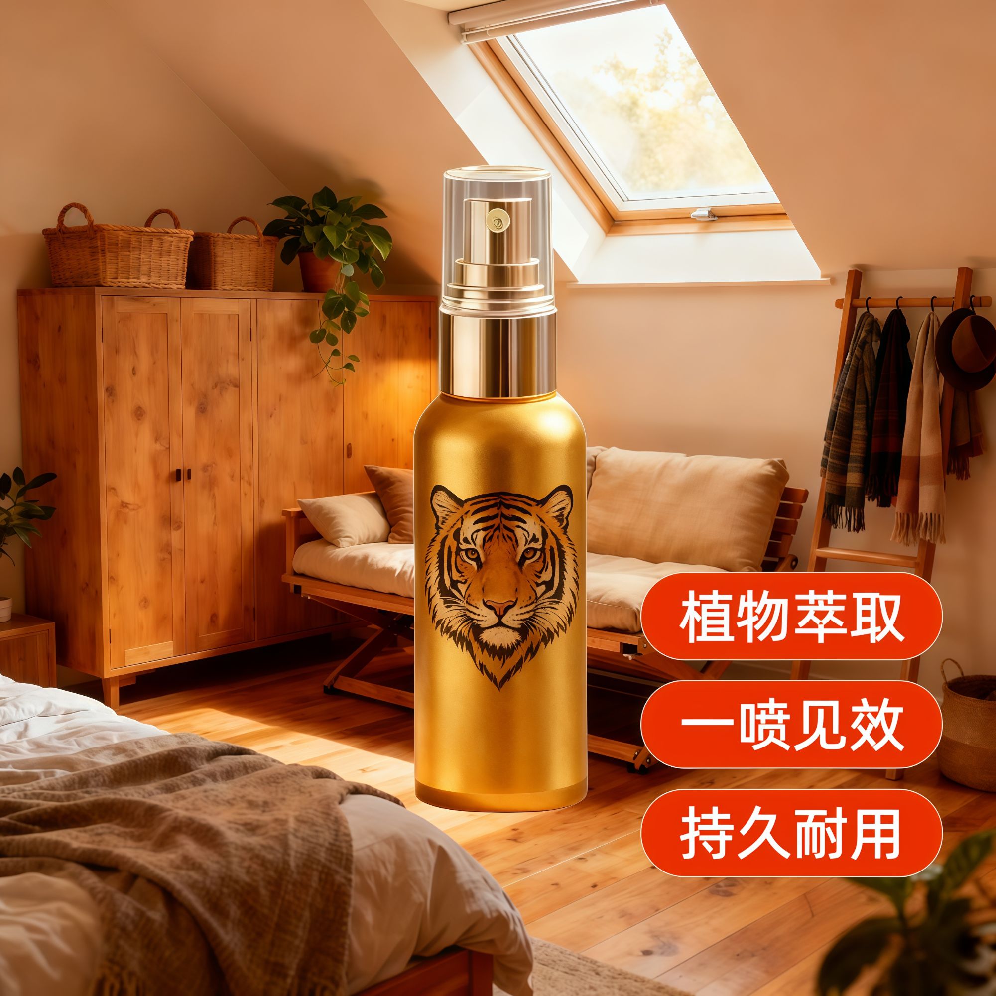【点此购买】除螨喷雾剂去床上衣物家用品免洗清香型HY001