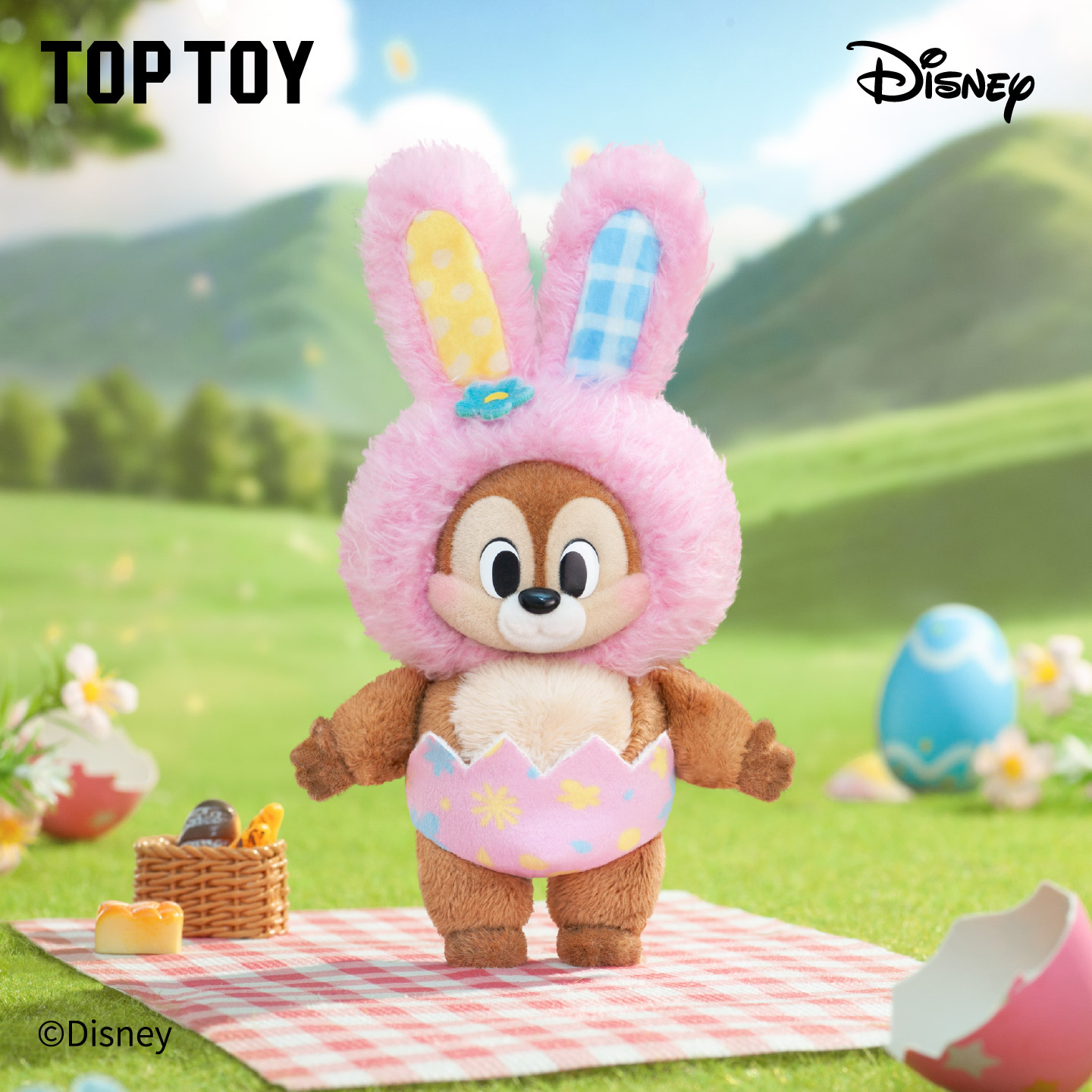 【TOP TOY】迪士尼春日彩蛋系列毛绒挂饰盲盒米奇包挂潮玩女生礼物
