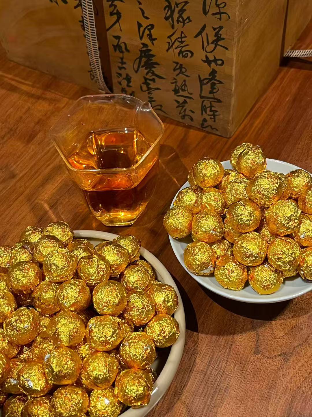 福鼎白茶|磻龙号|2017锦团寿眉龙珠|袋装60克（20颗）