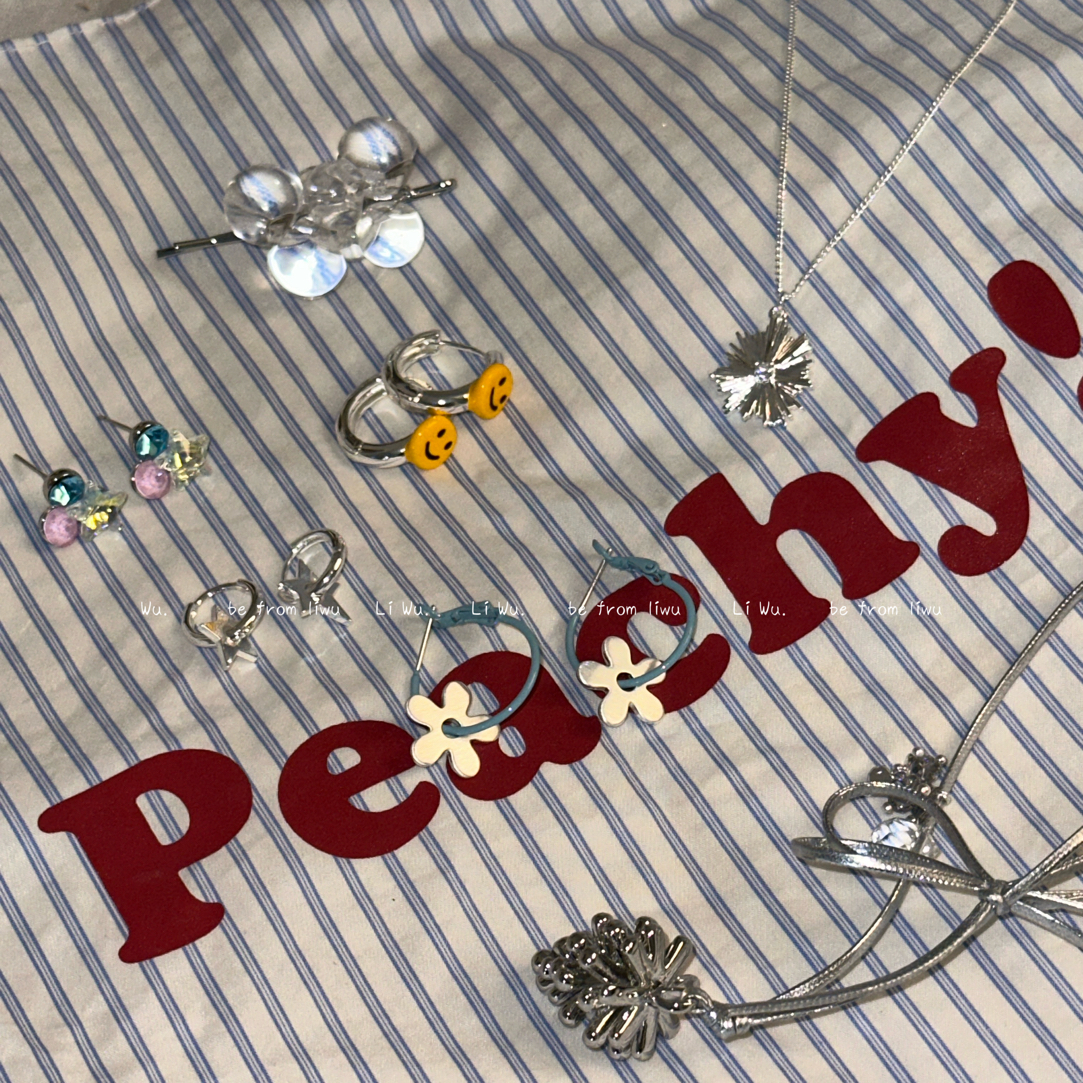 铜合金耳饰 （大合集）韩版气质时尚耳钉