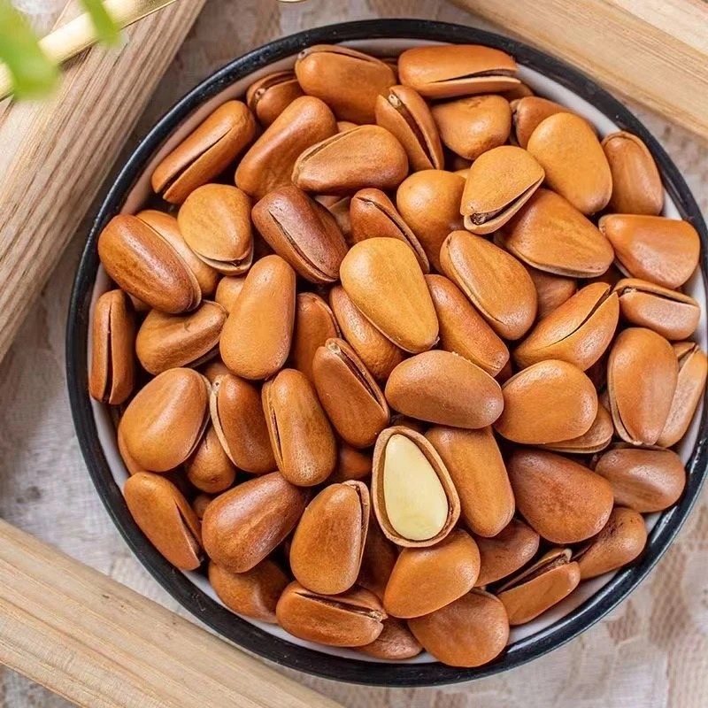 东北松子手剥松子开口到手一斤坚果干果