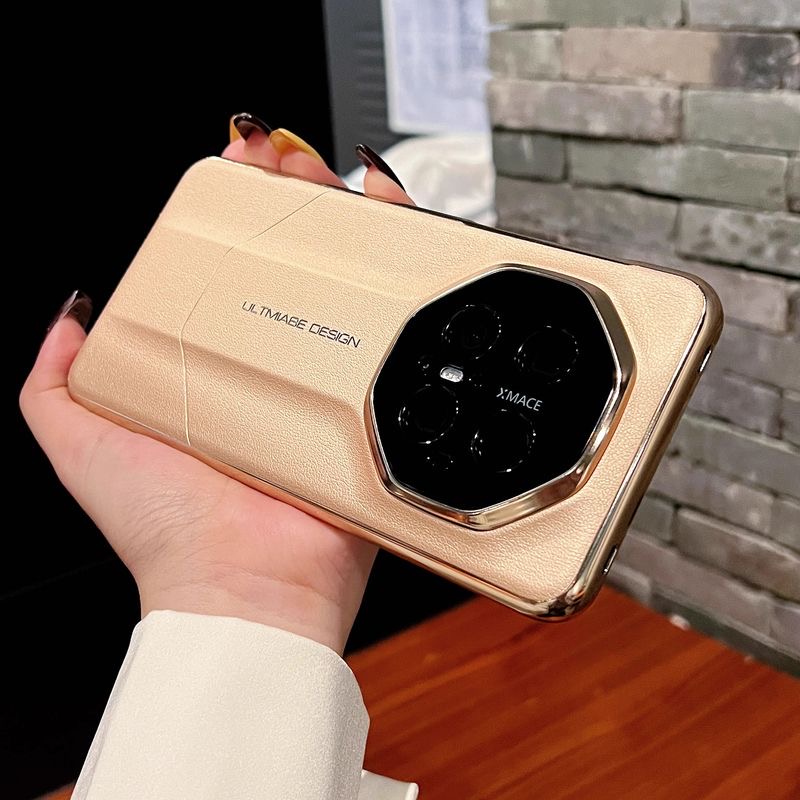 非凡大师秒变RS保时捷适用华为mate70pro手机壳m60pro/50素皮防摔