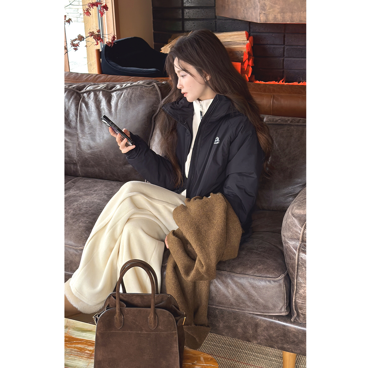 【外贸家专属】Primaloft金标气凝胶P棉短外套聚热100g