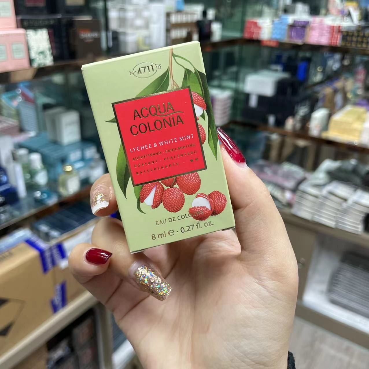 ACQUACOLONIANO.4711.爽露心旷神怡荔枝薄荷香型古龙水8ml