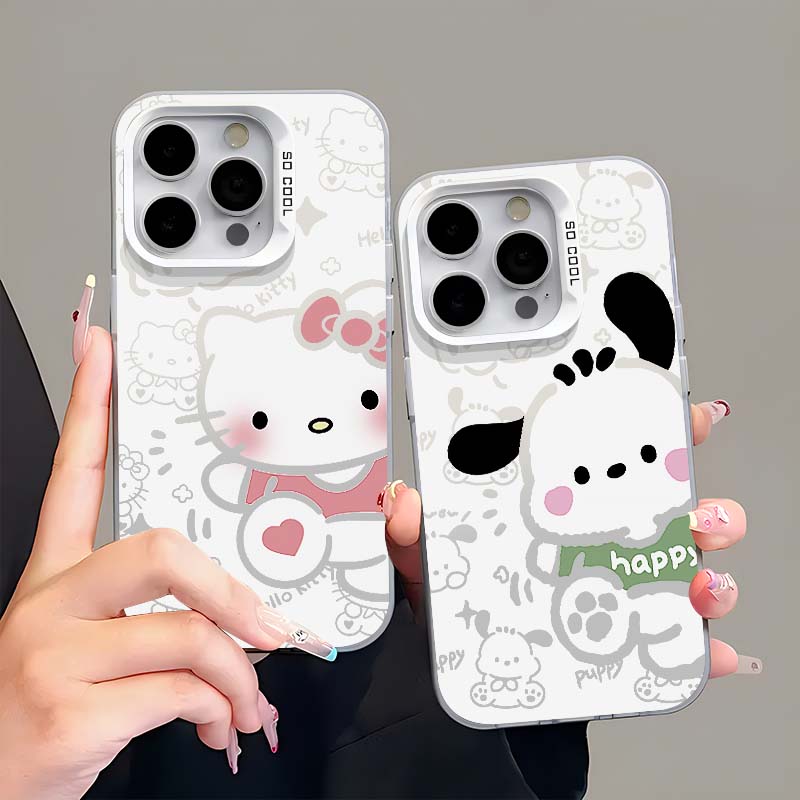 凯蒂猫帕恰狗iPhone15/14/11手机壳苹果13元气壳华为vivo小米oppo