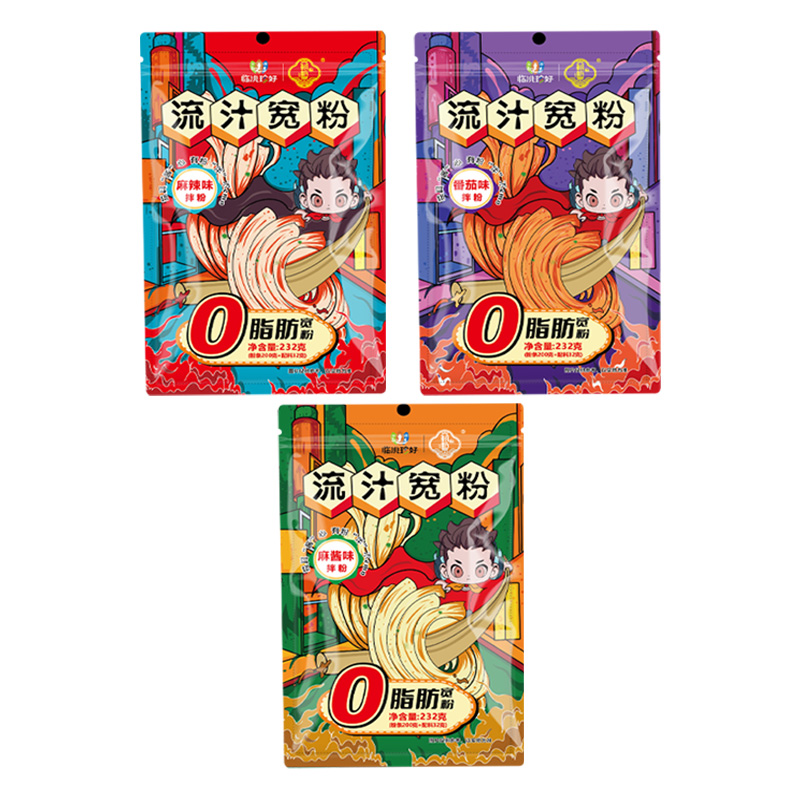 陇百味定西流汁宽粉速食土豆粉