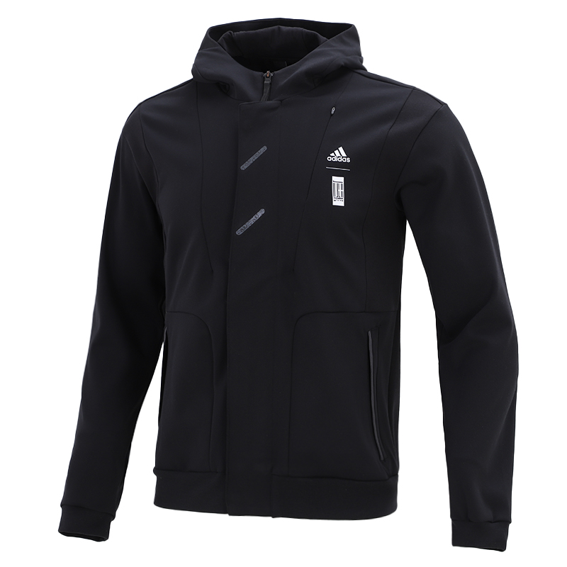 adidas/阿迪达斯正品男子舒适连帽休闲运动夹克外套 5116