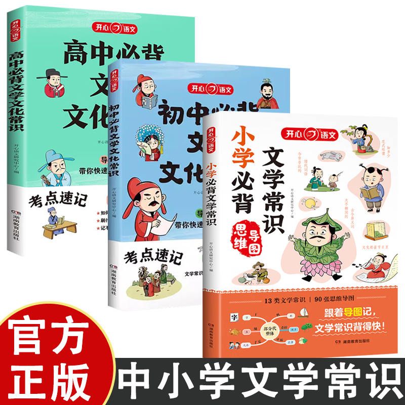 小学初中高中必背文学文化常识文学常识积累大全文学文化常识阅读