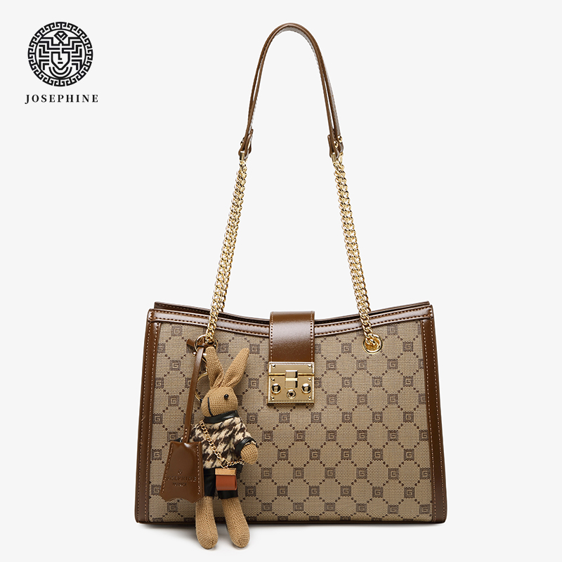 Josephine/约瑟芬【月落星辰】新款单肩托特包-7650（配礼盒）