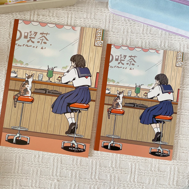【新品4本B5】国誉2023新款笔记本b5插画师笔记本好看设计本